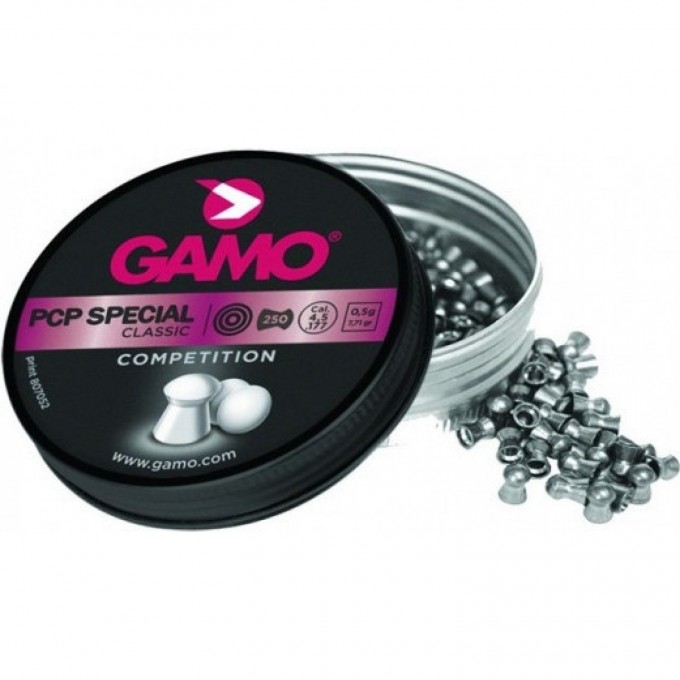 Пули пневматические GAMO PCP Special 4,5мм (450шт) 100шт 6321851-MP Пули пневматические GAMO PCP Special 4,5мм (450шт) 100шт 6321851-MP